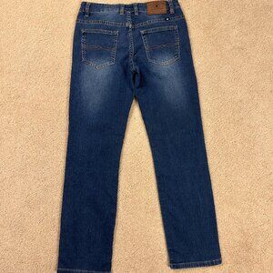 LUCKY BRAND Billy Straight Jeans Junior Size 14 Mid Rise Soft Denim Casual Pants
